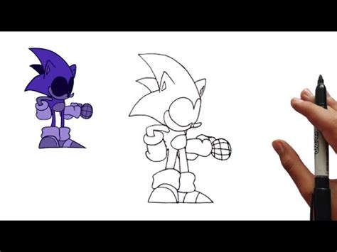 Drawing Piracy Sonic Fnf Mod Friday Night Funkin Youtube