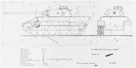 Vk D And Vk M Panther Prototypes Tank Encyclopedia