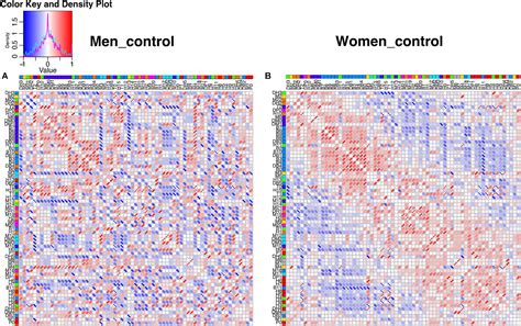 Frontiers Sex Differences In The Physiological Network Of Healthy