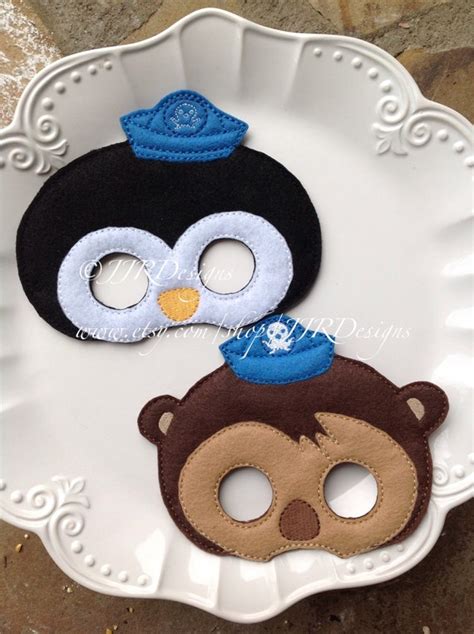 Octonauts Inspired Masks Shellington Inspired Masks By Jjrdesigns