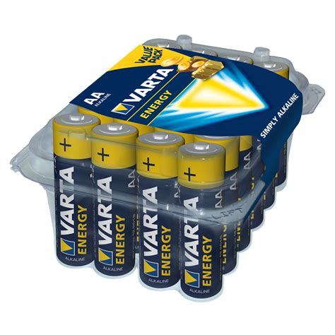 Baterie Varta Energy Longlife R6 AA Alkaline 24 Buc MegaTek