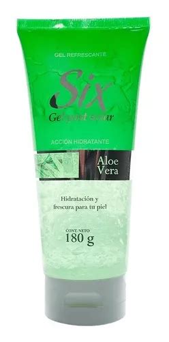 Gel Post Solar Aloe Vera Six G Hidrata Y Refresca Mercadolibre