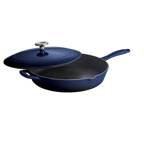 Tramontina Gourmet 12 In Enameled Cast Iron Skillet In Gradated Cobalt