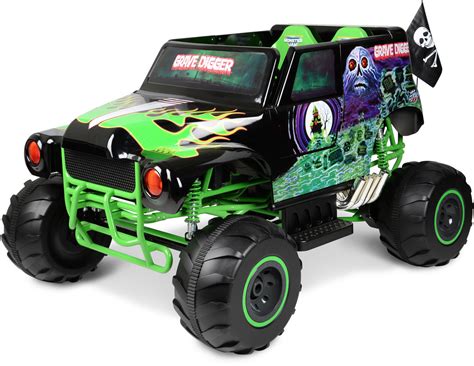 Kids Ride On Monster Truck Electric Car Toy Christmas Gift Sound Lights 2 speed - Ride On Toys ...