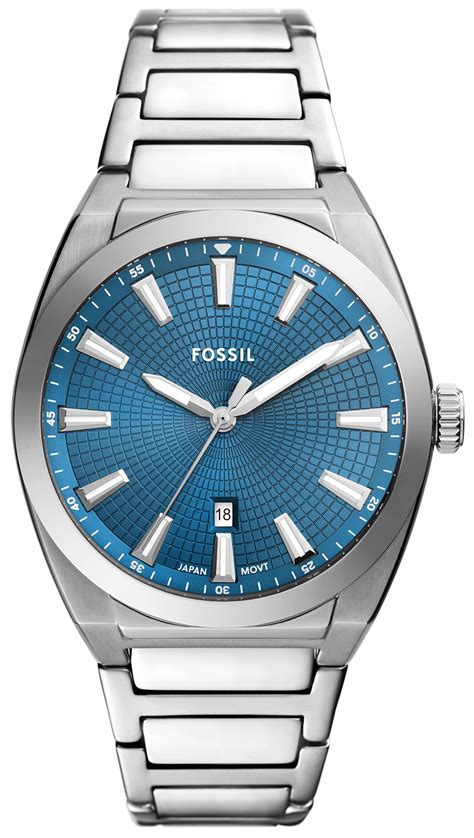 Fossil Fs6054 Everett Stainless Steel 42mm