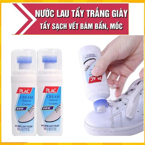 Nước Tẩy Trắng Giày Plac Chai Có đầu Chà 100ml TiẾn ThÀnh Beauty