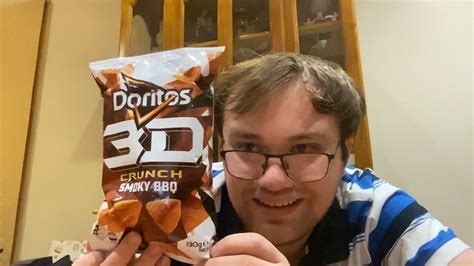 Doritos 3D Crunch Smoky BBQ Review YouTube