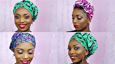 How To Tie A Head Wrap African Style Snewqs