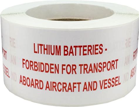 Lithium Batteries Forbidden Aboard Aircraft And Ubuy India