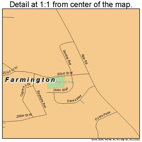 Farmington Minnesota Street Map 2720618