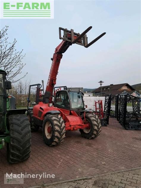 Manitou Mlt Telescopic Wheel Loader For Sale Germany Hamburg Rv