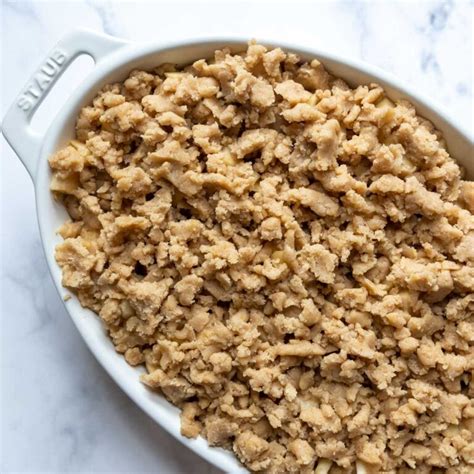 Easy Gluten Free Apple Crisp Without Oats No Oats Crumble