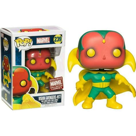 Funko POP Marvel Vision Avengers 57 Limited Edition LJ Shop