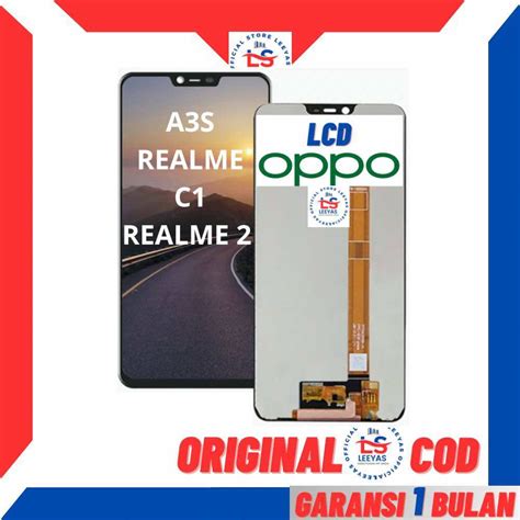 Lcd Hp Oppo A3srealme C1realme 2 Fullset Touchscreen Original