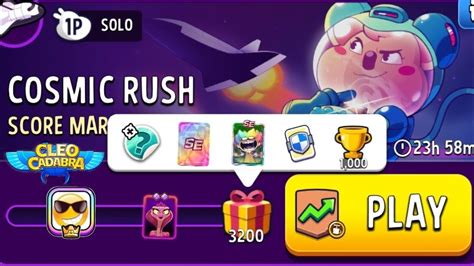 Solo Challenge Cosmic Rush Score Market Blow Em Up Match Masters