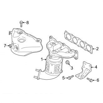 2018 Hyundai Tucson OEM Exhaust Parts Systems Tips CARiD