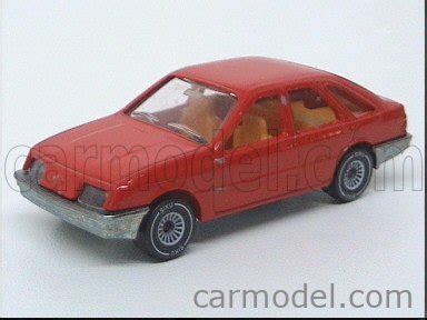 Siku Echelle Ford England Sierra Ghia Red