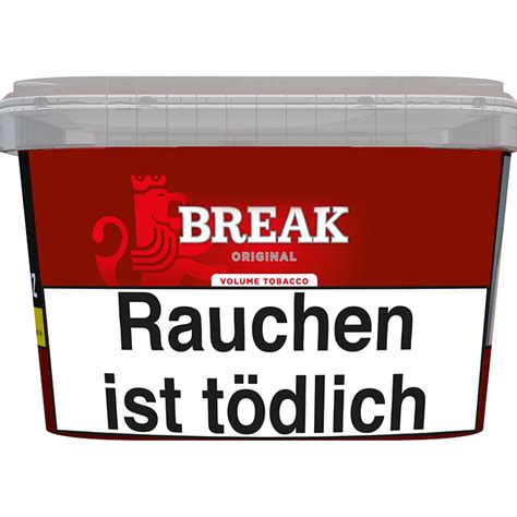 Break Tabak Zum Unschlagbaren Preis In Der Tabak Welt