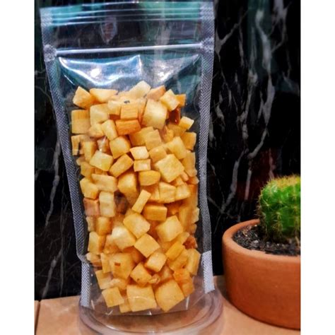 Jual Cemilan Singkong Balok Tela Tela Dadu Ori Kemasan 500gr Shopee