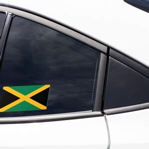 Jamaica Flag Sticker Decal / Jumieka / Kingston / Jamaican / Out of ...