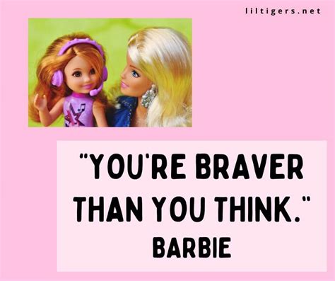 90 Inspirational Barbie Quotes for Kids - Lil Tigers