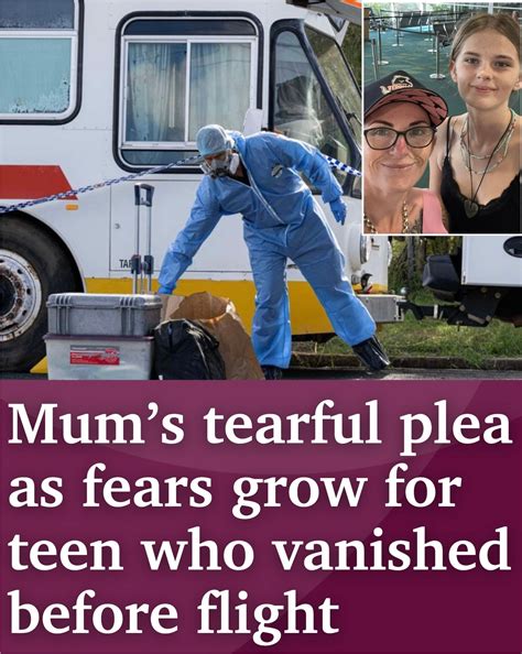 Courier - The mother of a missing teenager now at the centre of a major