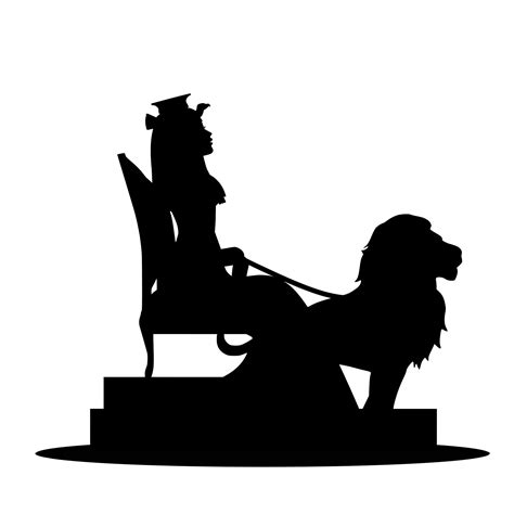 download free images and Illustrations : Queen cleopatra silhouette design Silhouette Design ...