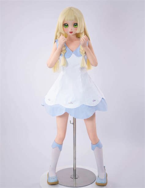 Lillie Pokémon Celebrity Anime Sex Doll With PVC Head PetiteSexDoll