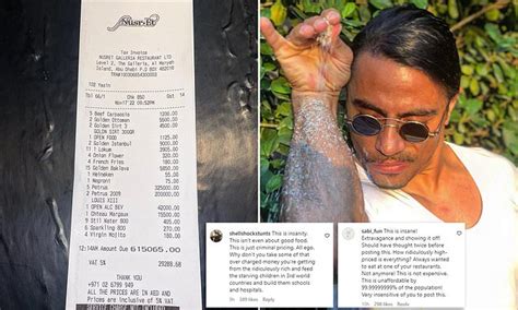 Salt Bae Sparks Fury After Bragging About Customers £140584 Bill At His Abu Dhabi Restaurant