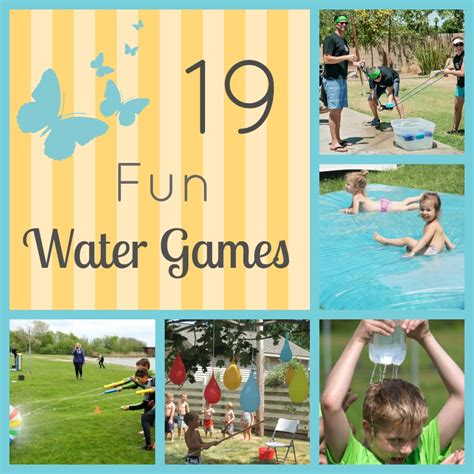 Water Games You and Your Family Will Love to Play This Summer