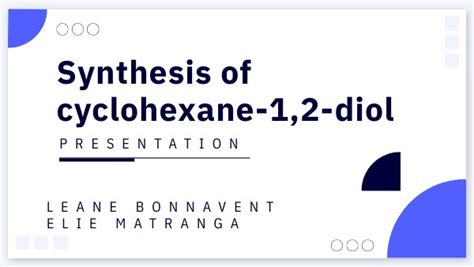 Synthesis Of Cyclohexane 12 Diol