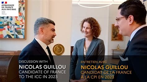 Discussion With Nicolas Guillou Candidate Of France To The