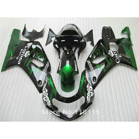 Fairing Kit Fit For SUZUKI GSXR600 GSXR750 2001 2002 2003 Black Green