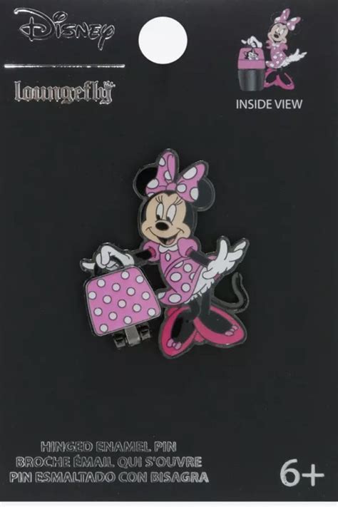 79121 Minnie Mouse Hot Topic Disney Loungefly Disney Pin