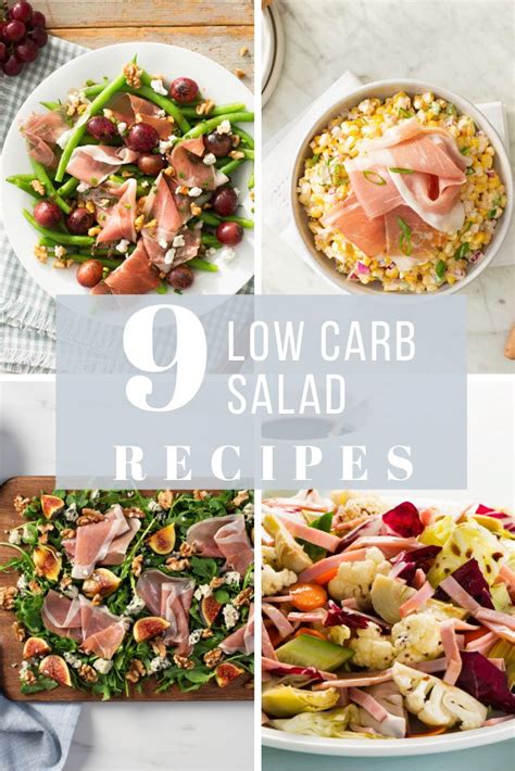 9 Low Carb Salad Recipes | Salad recipes low carb, Low carb salad, Salad recipes