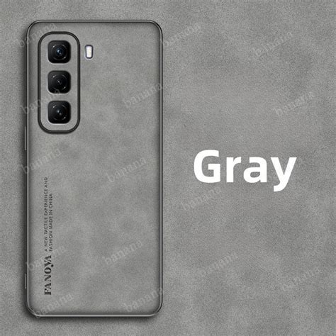 Vỏ Da Cừu Sang Trọng Cho Infinix Hot 50 50i 50Pro Plus 5G 4G Hot50 Hot40 40Pro 40i Silicon Đơn