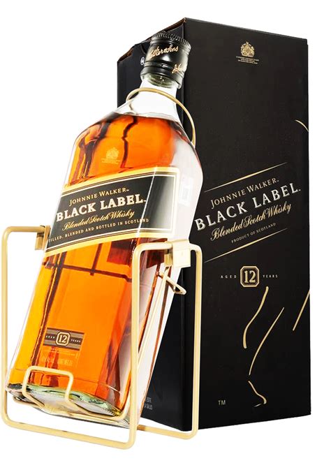 Johnnie Walker Double Black Label Blended Scotch Whisky 750 Ml 80 Proof