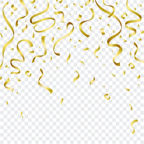 Gold Confetti Celebration 7905460 Vector Art At Vecteezy