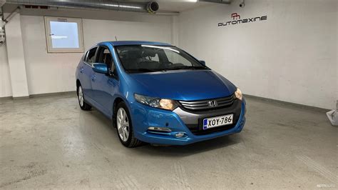 Honda Insight Km Automaatti Etuveto Hybridi Bensiini S Hk