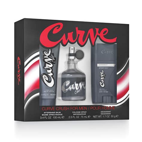 Curve Mens Crush Fragrance 3 Pc T Set