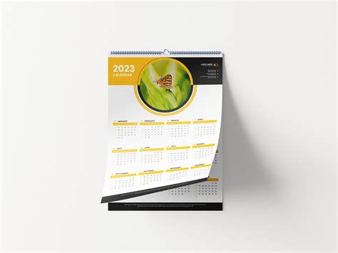 2023 calendar design template BUNDLE :: Behance