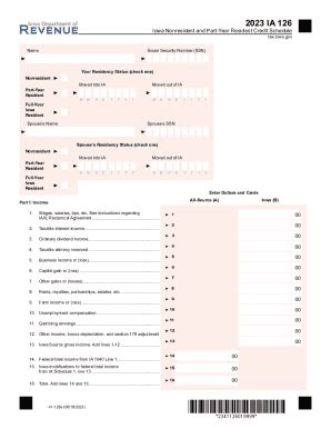 Form Ia Dor Ia Fill Online Printable Fillable Blank