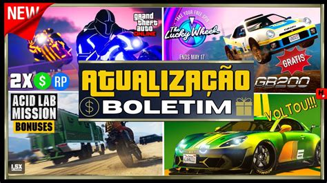 Gta Online Atualiza O Semanal Boletim Rockstar B Nus Youtube