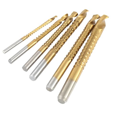 Aliexpress Buy Pc Titanium Coated Woodworking Saw Drill Bit