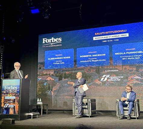 Italian Excellence Tour Di Forbes Italia Ieri La Tappa Reggiana A