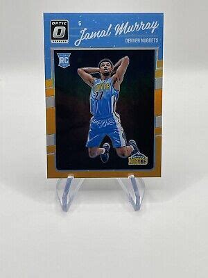 Donruss Optic Jamal Murray Rookie Orange Prizm Rc Nuggets