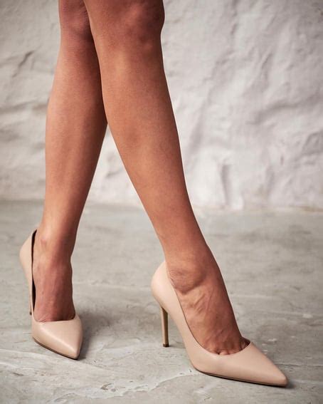 SİSTA 10 CM NUDE LEATHER STİLETTO Pelin s Shoes Europe