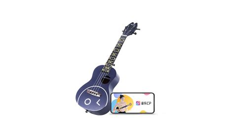 PopuMusic Populele Q2 Smart Compact And Portable Ukulele Emoji Edition