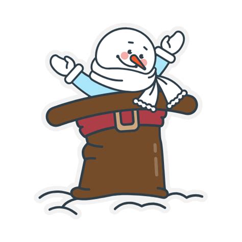 Free Customizable Snowman Stickers | DocHipo