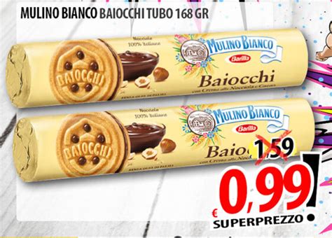 Mulino Bianco Baiocchi Tubo Gr Offerta Di Il Genio Supermercato